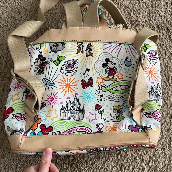 Disney Dooney & Bourke Sketch Backpack *Castle* - Picture 12 of 15